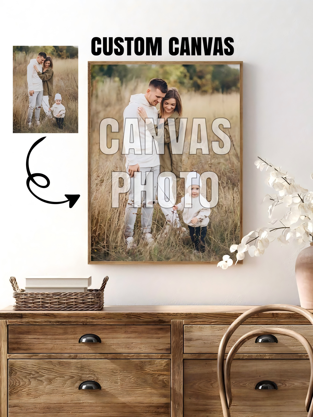 Photography Poster - Customizable Canvas Poster With Frame, Customize