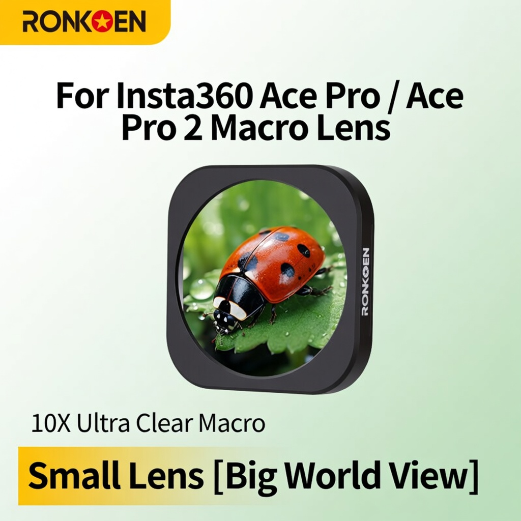 Photography Close Up - Ronkoen For Insta360 Ace Pro/Ace Pro