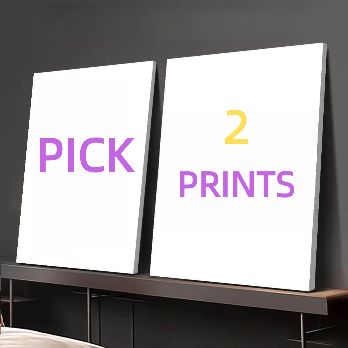 Photography Poster - 2pcs/set of custom canvas photo wall