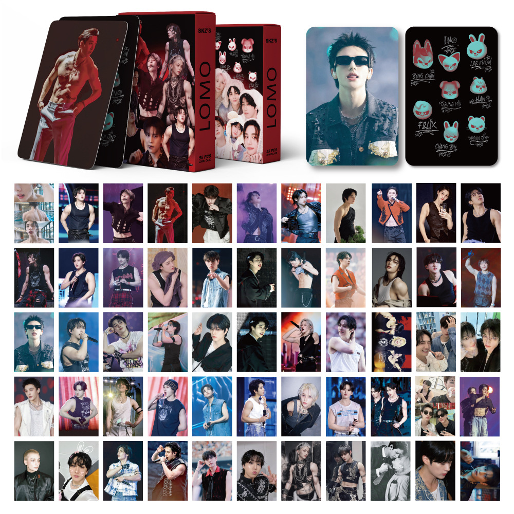 Photography Paper - 55PCS Kpop Stray Kids SKZOO Boy