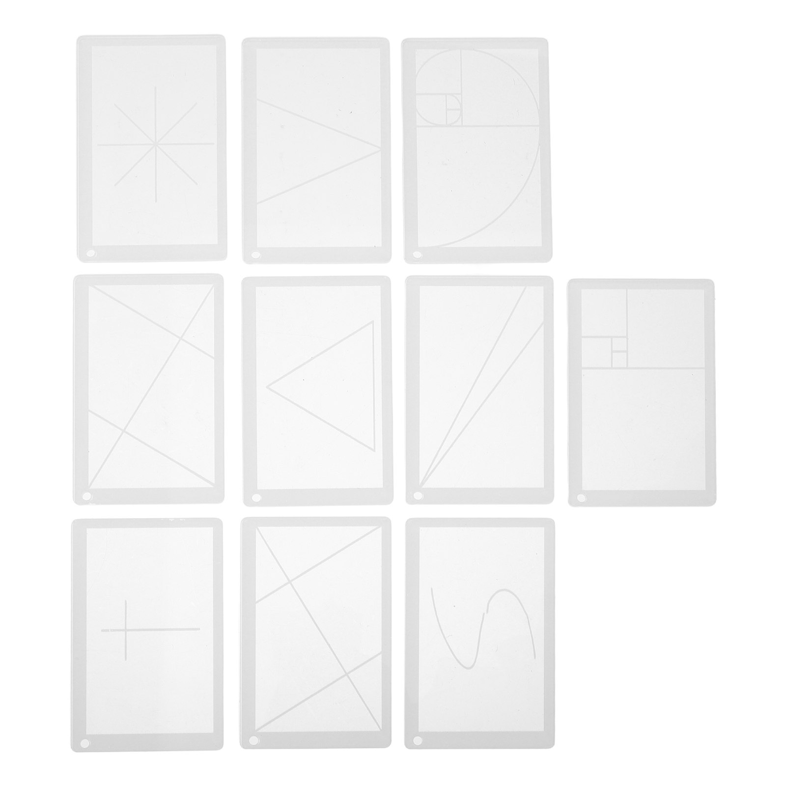 Photography Golden Ratio - 1Set Golden Ratio Photography Scale Viewing
