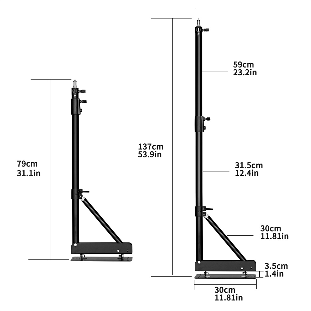 100/135/ 170cm Wall Mounting T - Photography Umbrella Light 리뷰 및 가격