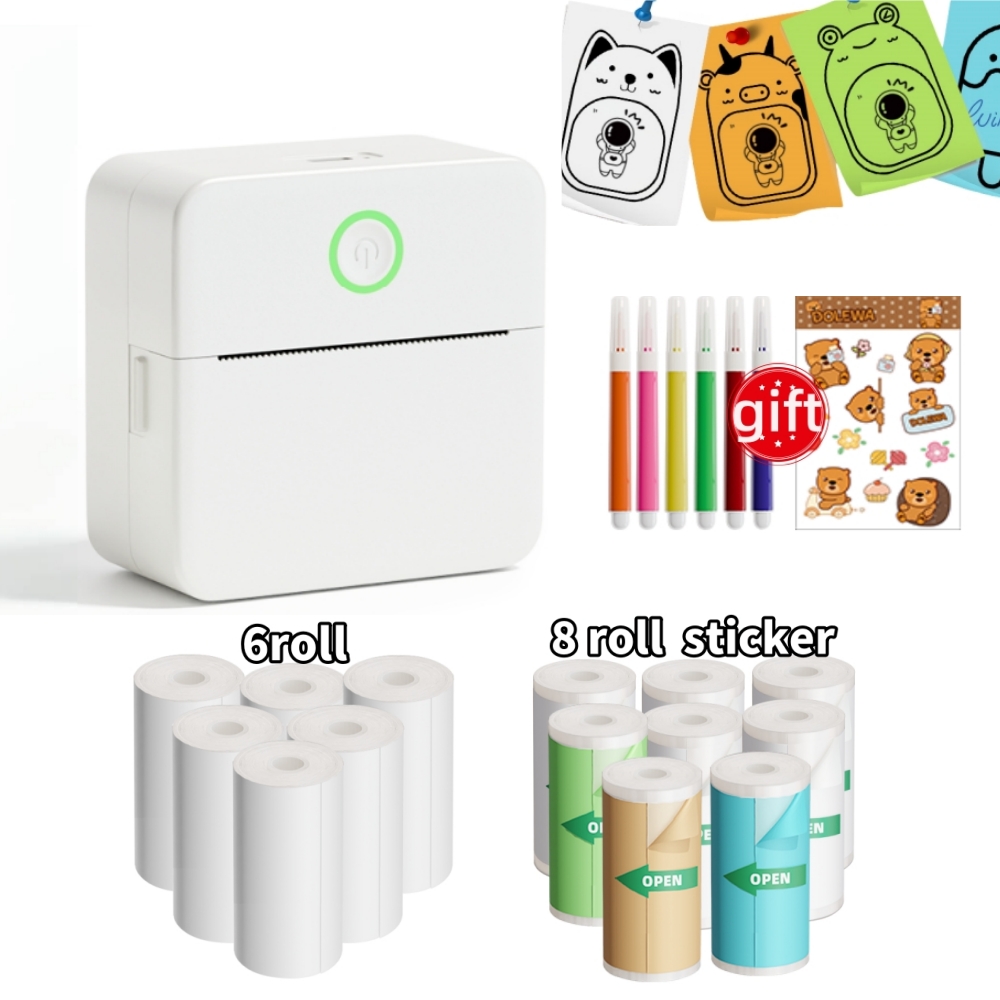 X6 Mini Printer Sticker Paper  - Photography Journal 리뷰 및 가격
