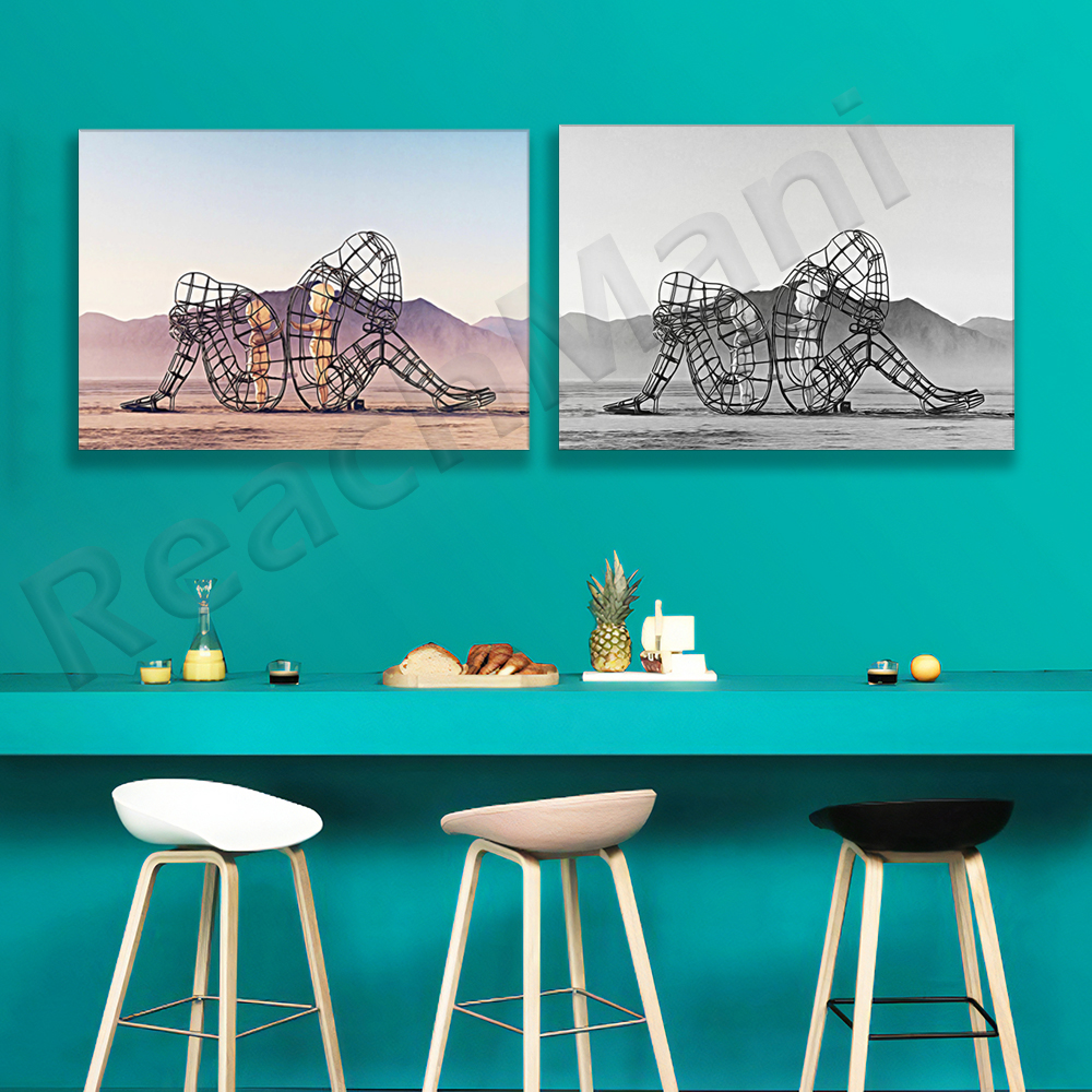 Burning Man sculpture photogra - Photography Poster 리뷰 및 가격