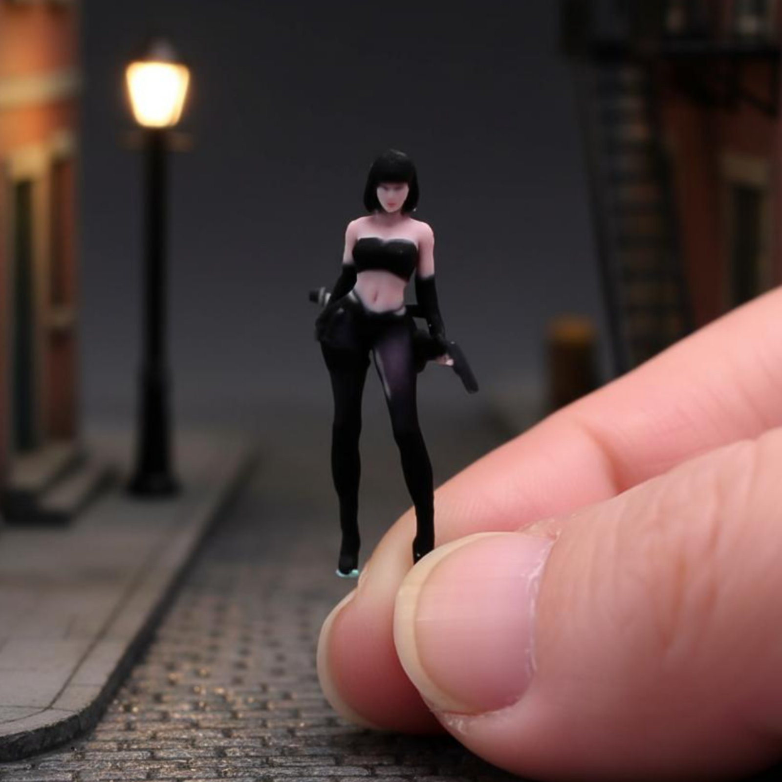 1:64 Scale Female Spy Figure R - Photography Close Up 리뷰 및 가격