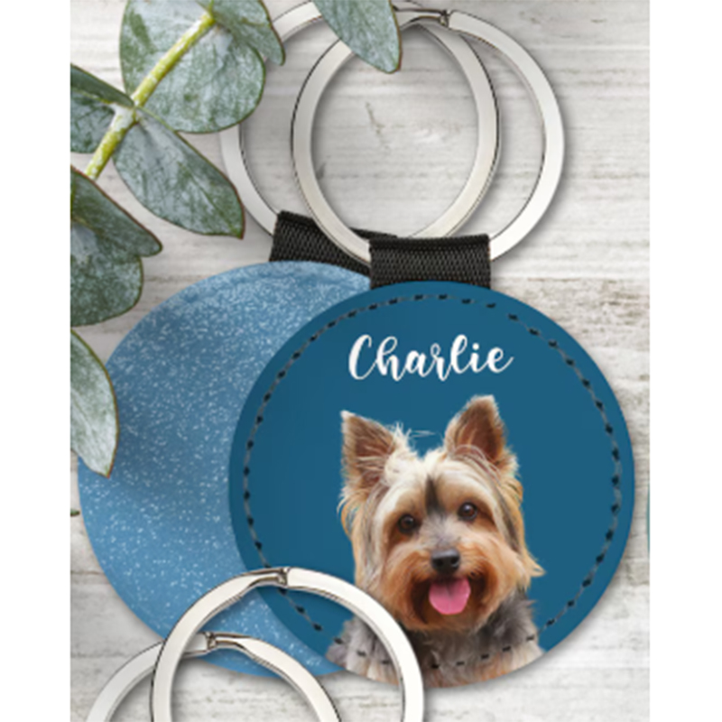 Custom Pet Photo Keychain Pers - Photography Object 리뷰 및 가격