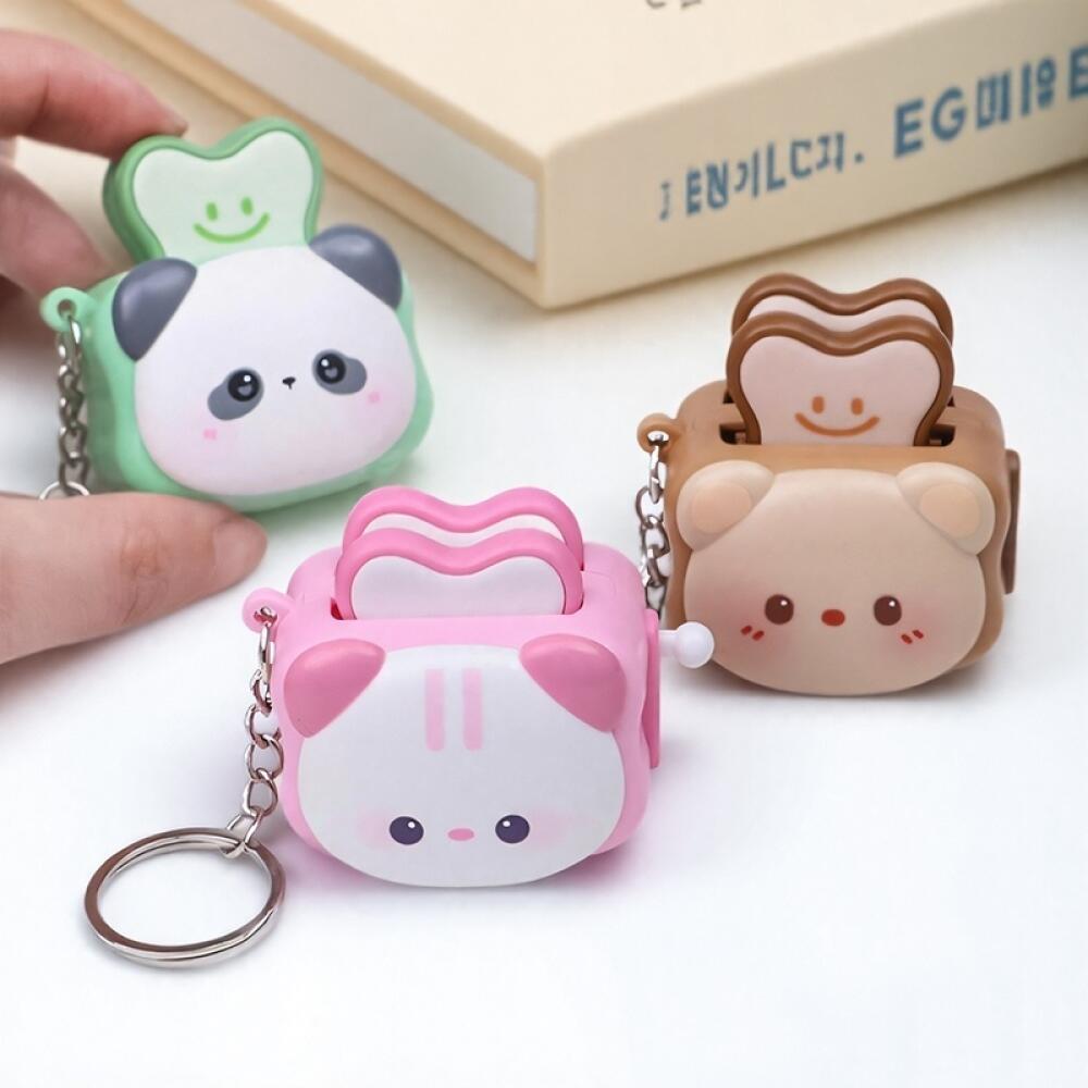 Cute Animal Toast Pop-Up Keych - Photography Jokes 리뷰 및 가격