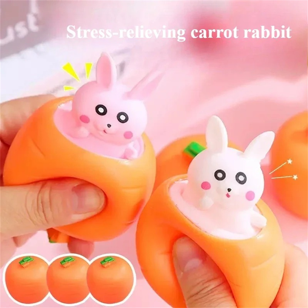 Squeeze Toys Carrot Rabbit Fid - Photography Jokes 리뷰 및 가격