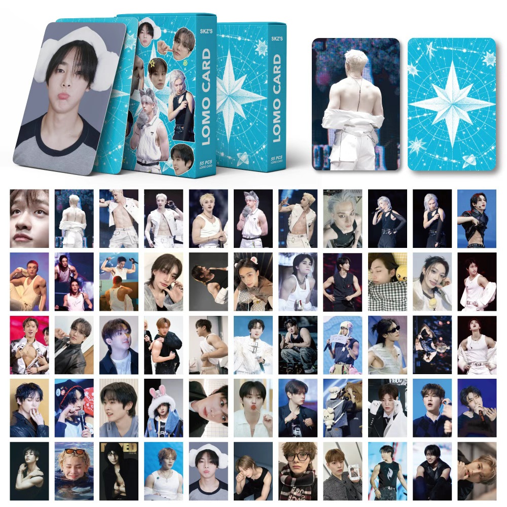 55PCS Kpop Stray Kids SKZOO Bo - Photography Paper 리뷰 및 가격