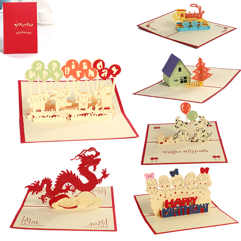 3D Pop Up Card Animal Park Hap - Photography Jokes 리뷰 및 가격