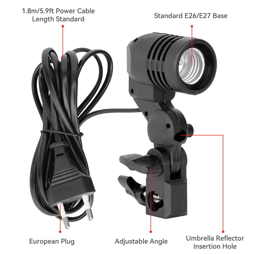 Single Head Bulb Holder E27 So - Photography Umbrella Light 리뷰 및 가격