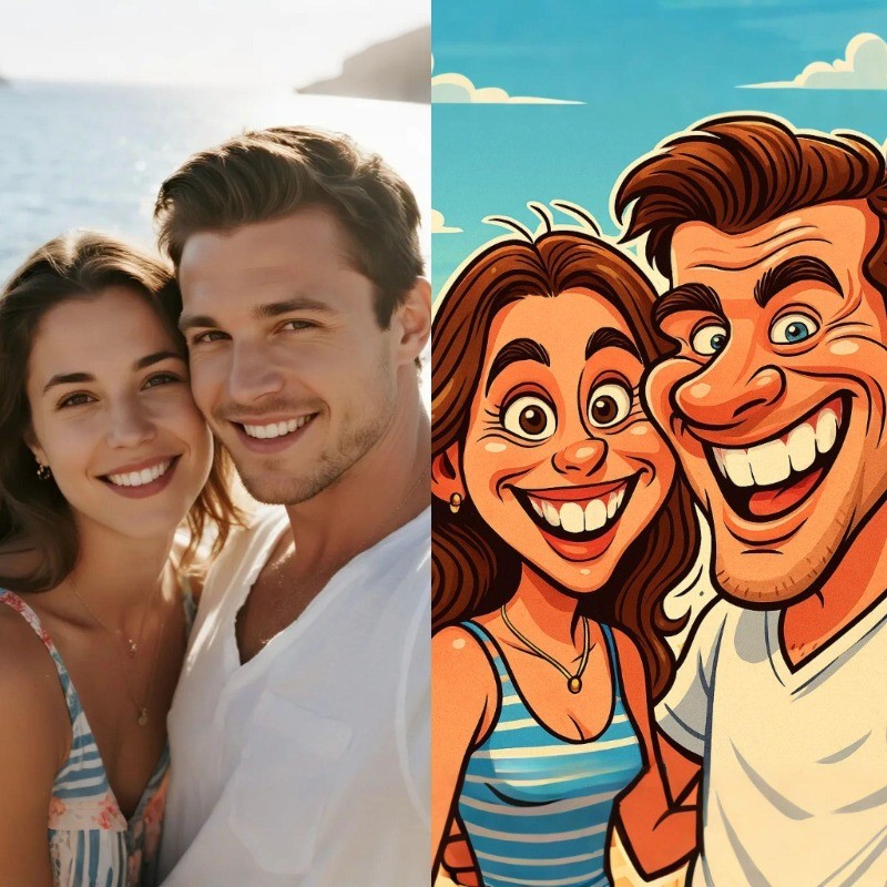 Custom Family Cartoon Poster F - Photography Poster 리뷰 및 가격