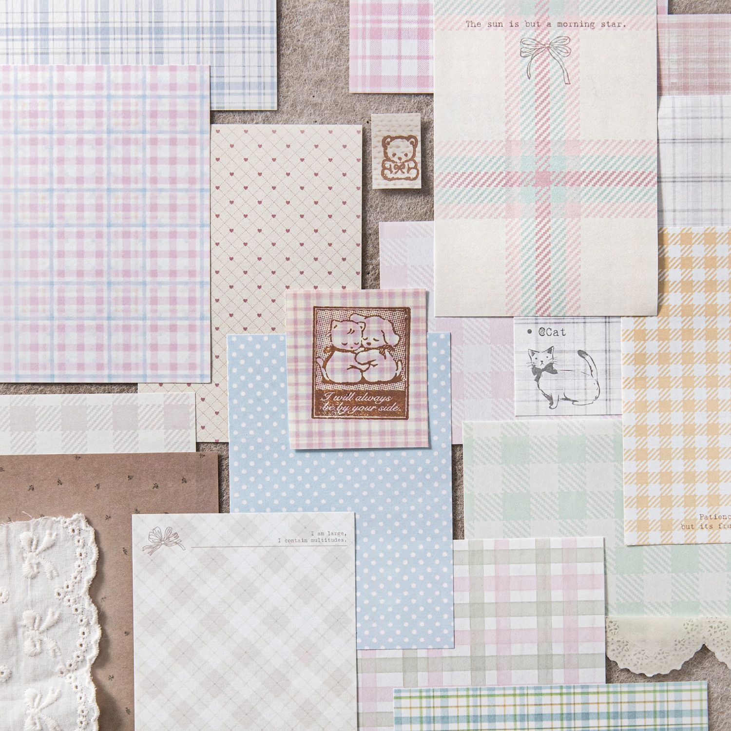 50pcs creative plaid Decor Scr - Photography Journal 리뷰 및 가격