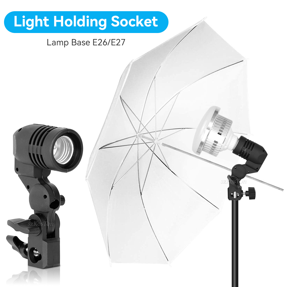 2PCS/1PC E27 Single Head Bulb  - Photography Umbrella Light 리뷰 및 가격