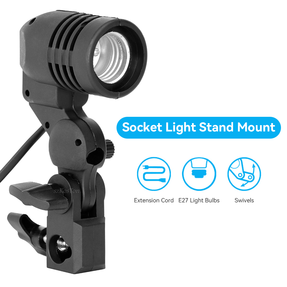 2PCS/1PC E27 Single Head Bulb  - Photography Umbrella Light 리뷰 및 가격
