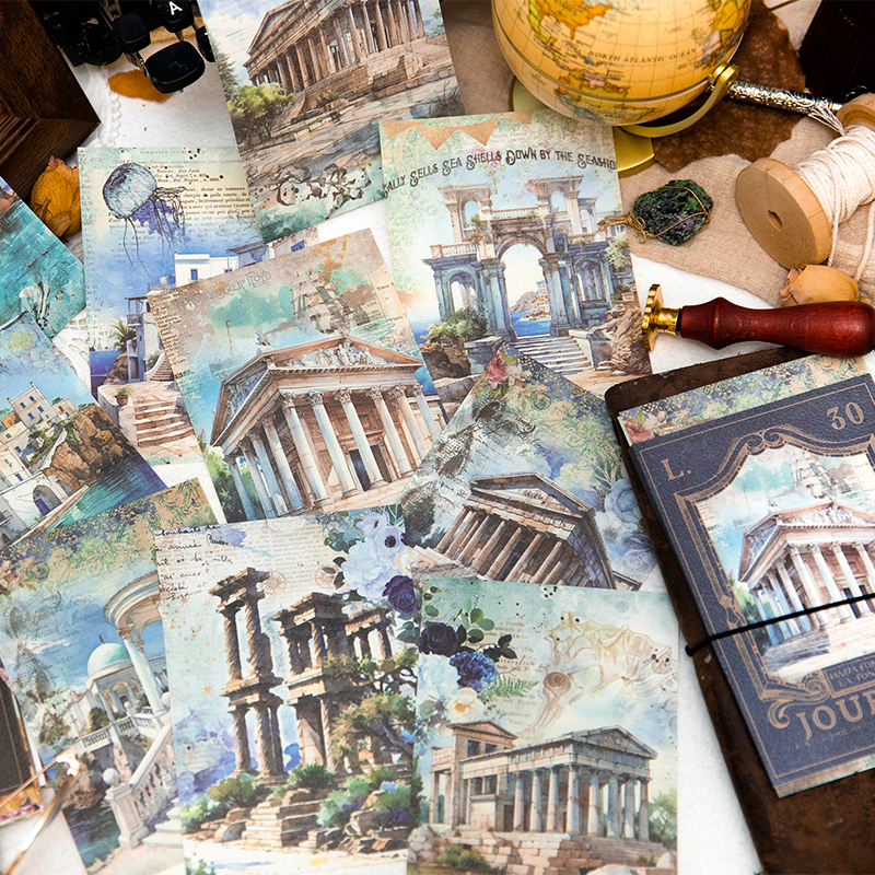 30pcs Travel Scenery Deco Scra - Photography Journal 리뷰 및 가격