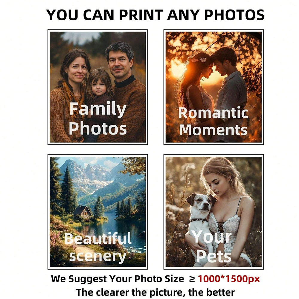 1pc Frameless Personalize Cust - Photography Object 리뷰 및 가격