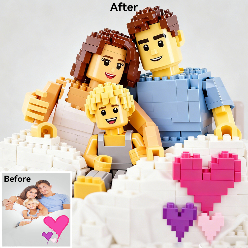 Custom Cartoon Building Block  - Photography Poster 리뷰 및 가격