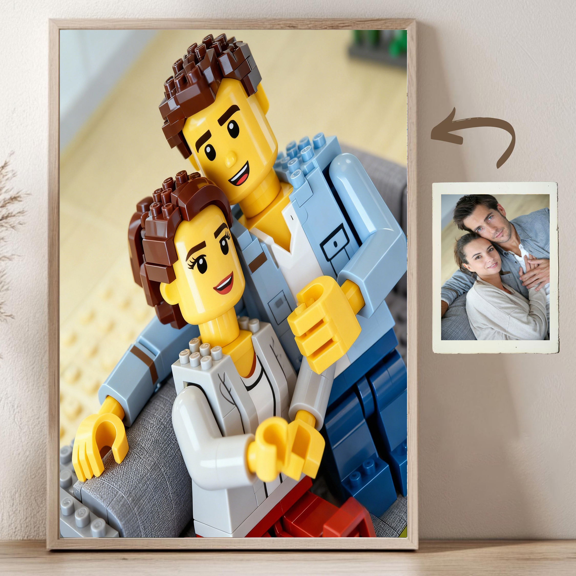 Custom Cartoon Building Block  - Photography Poster 리뷰 및 가격