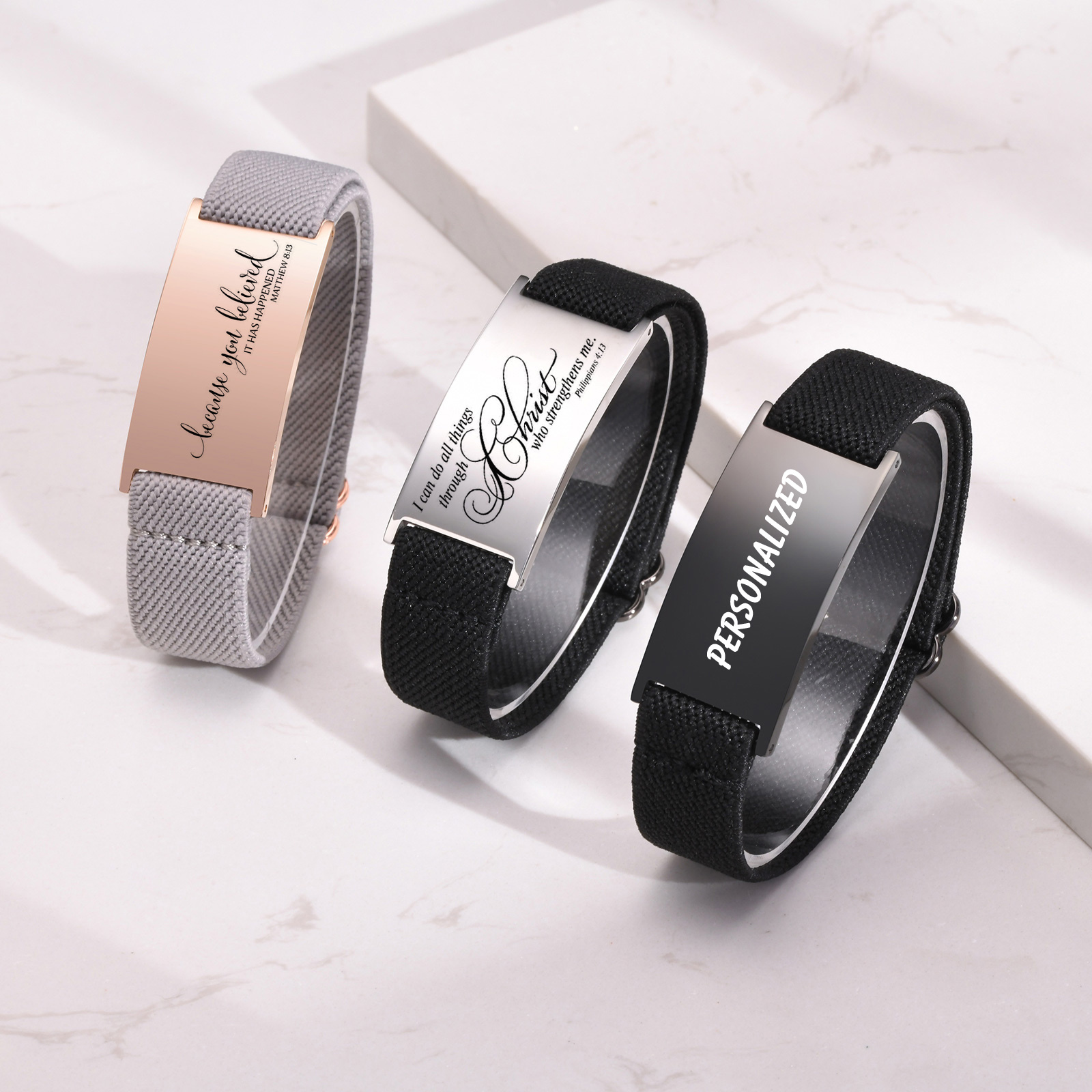 Custom Photo Elastic Bracelet  - Photography Of War 리뷰 및 가격