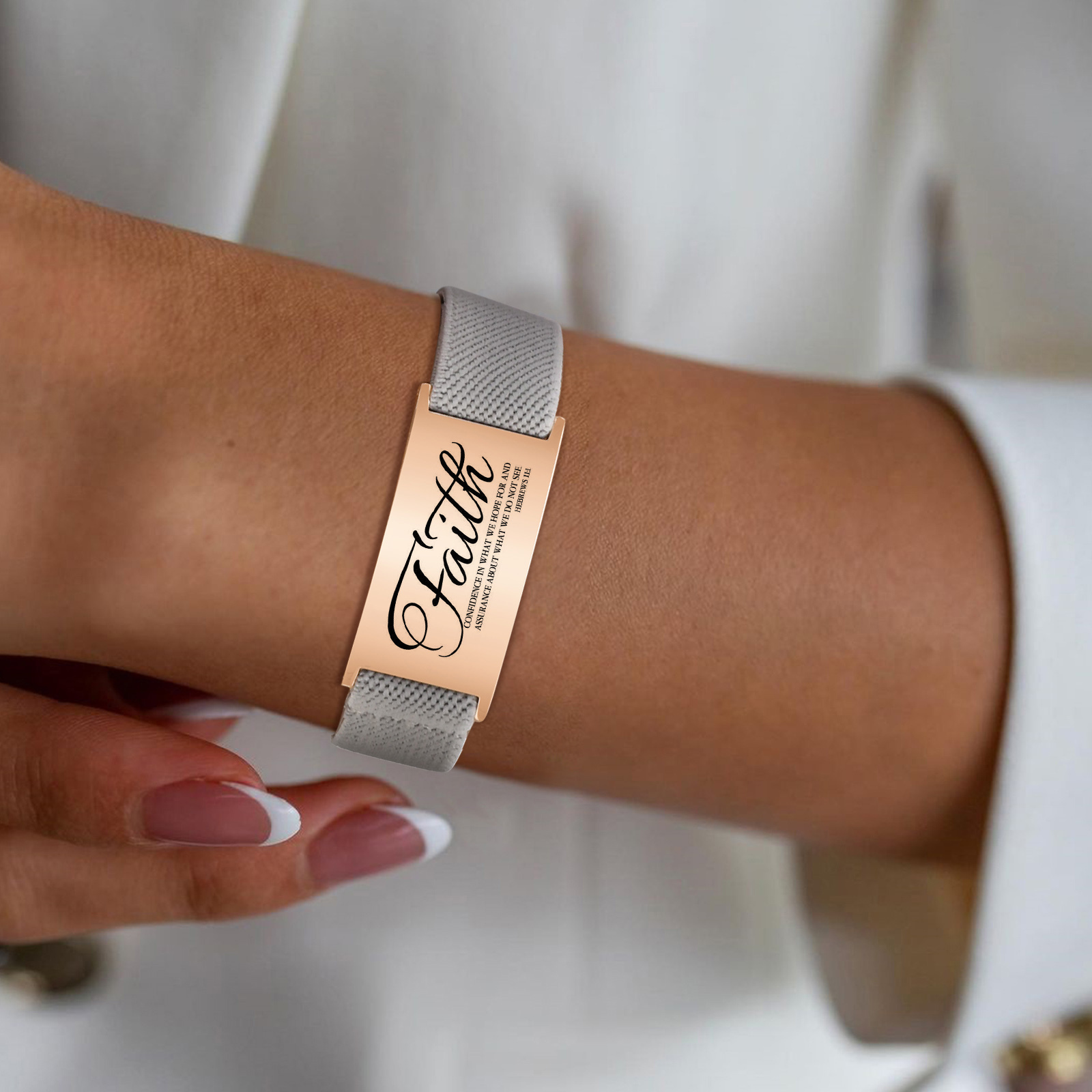 Custom Photo Elastic Bracelet  - Photography Of War 리뷰 및 가격