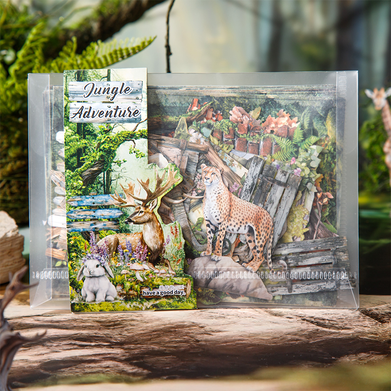 100pcs/box forest animals Deco - Photography Journal 리뷰 및 가격
