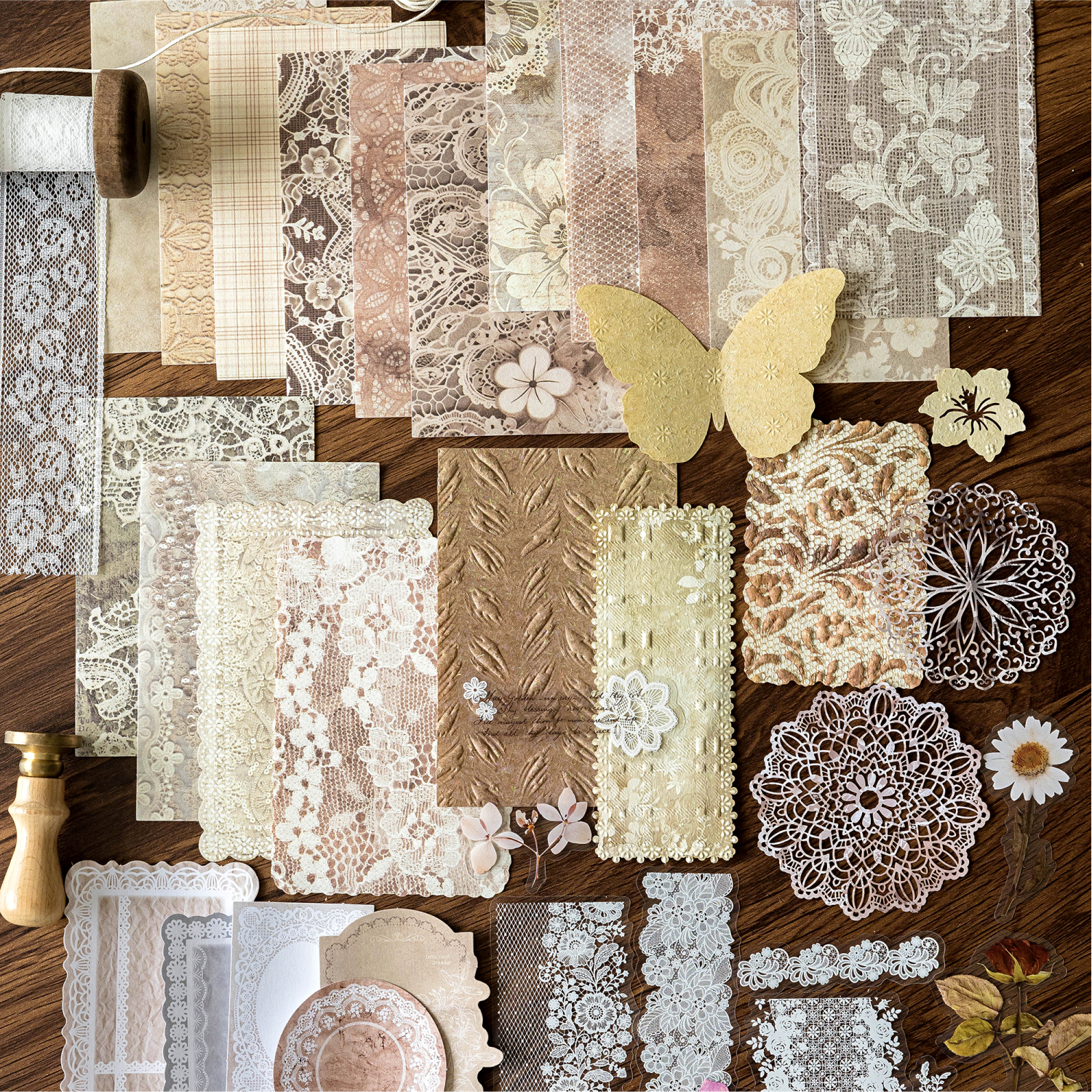 JIANQI 37pcs Vintage Decor Scr - Photography Journal 리뷰 및 가격