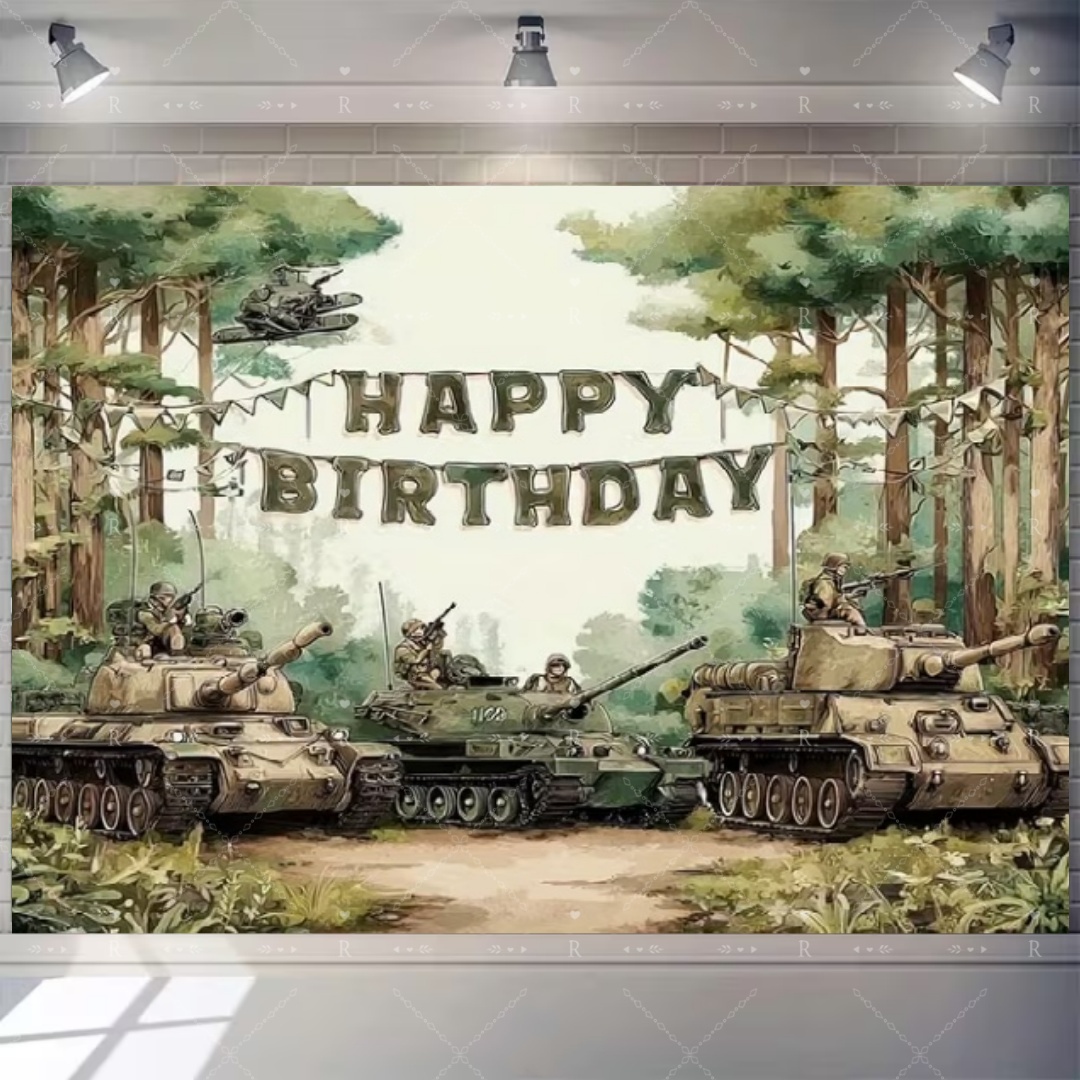 Military Army Theme Birthday P - Photography Of War 리뷰 및 가격