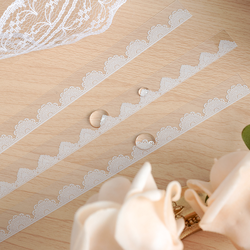 30pcs Retro Floral White Lace  - Photography Journal 리뷰 및 가격