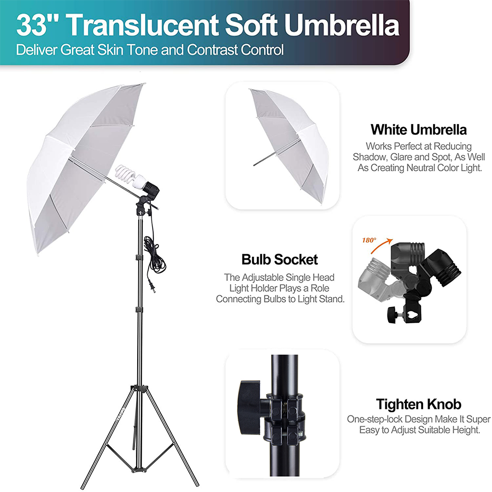Cost-effective  Photo Studio E - Photography Umbrella Light 리뷰 및 가격