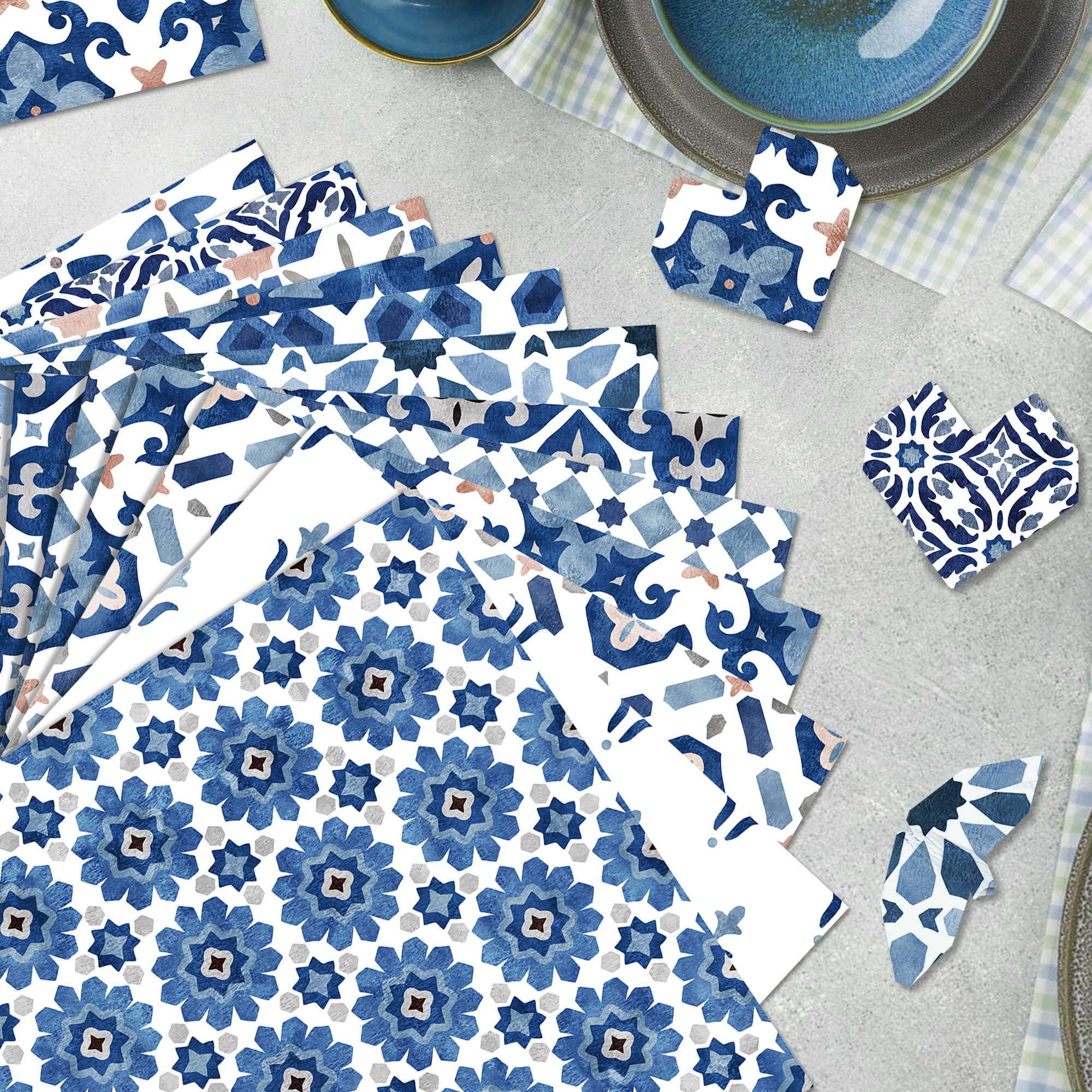 24pcs 30*30cm Mandala Scrapboo - Photography Paper 리뷰 및 가격