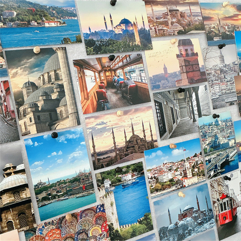 30Pcs 10x14cm Travel Landscape - Photography Journal 리뷰 및 가격