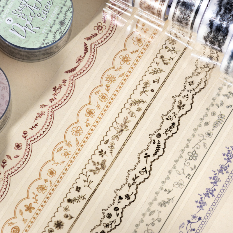 JIANQI 15mm*2m Lace flower ban - Photography Journal 리뷰 및 가격