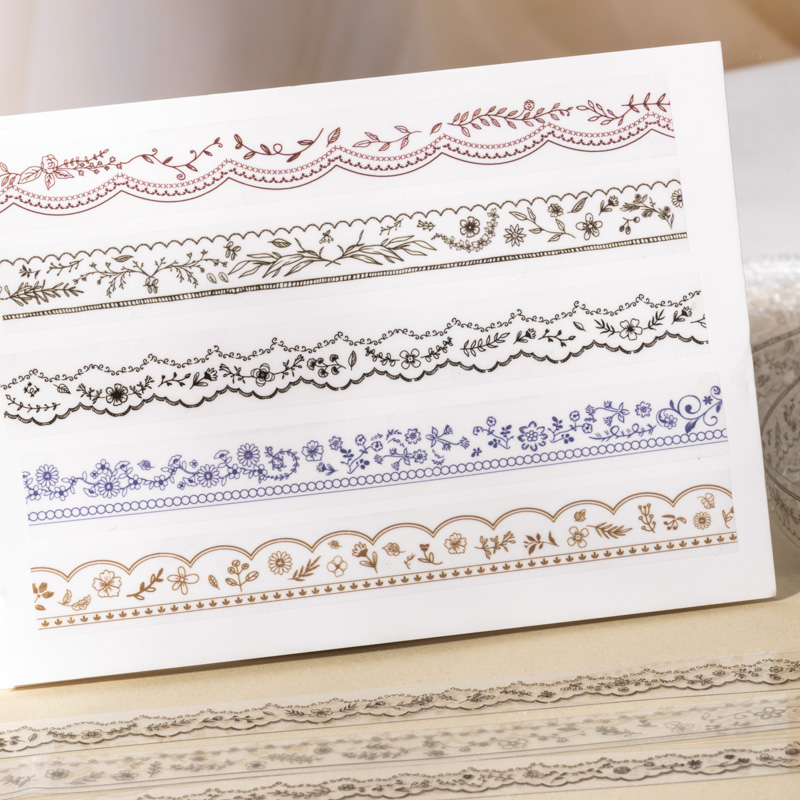 JIANQI 15mm*2m Lace flower ban - Photography Journal 리뷰 및 가격
