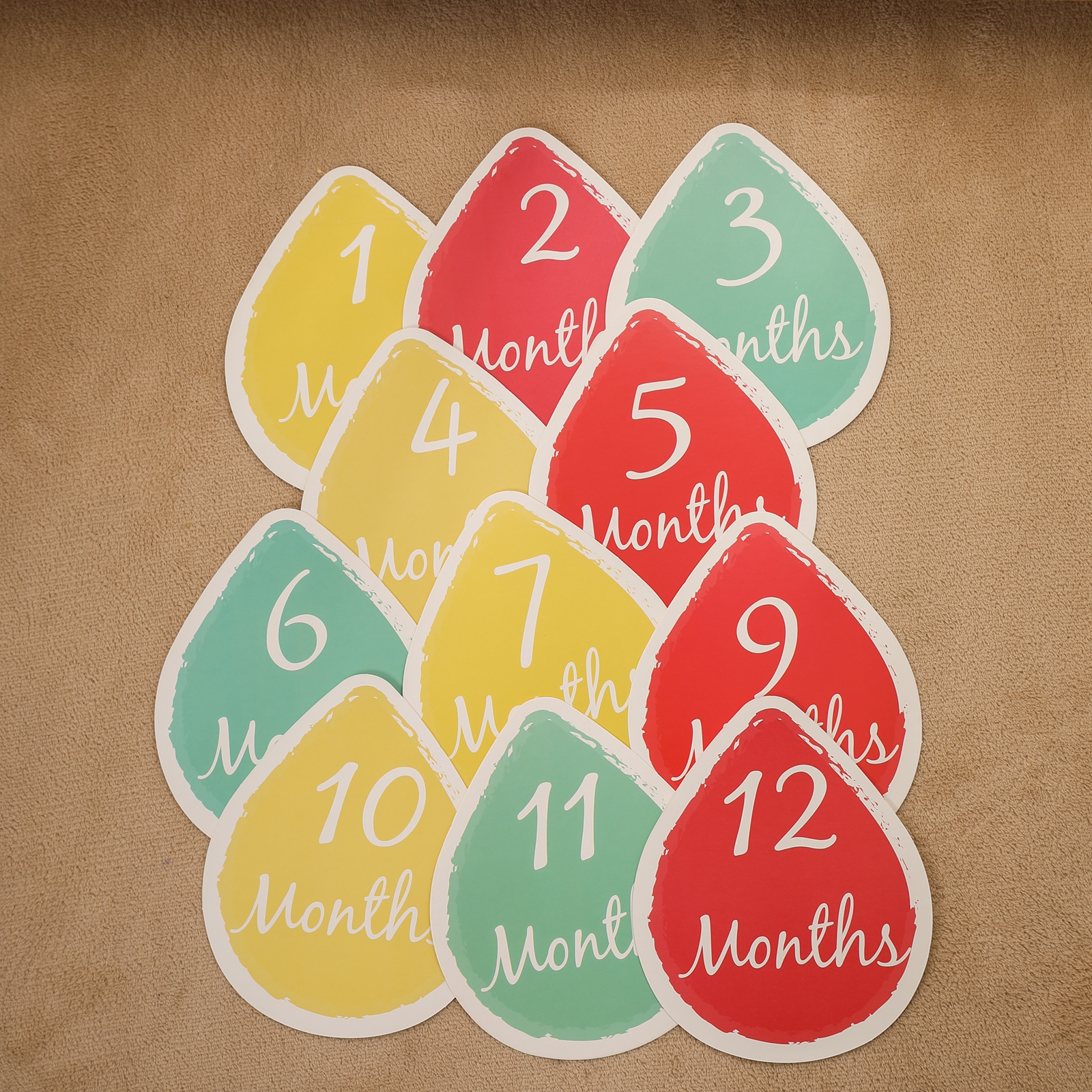 Baby Milestone Number Monthly  - Photography Paper 리뷰 및 가격