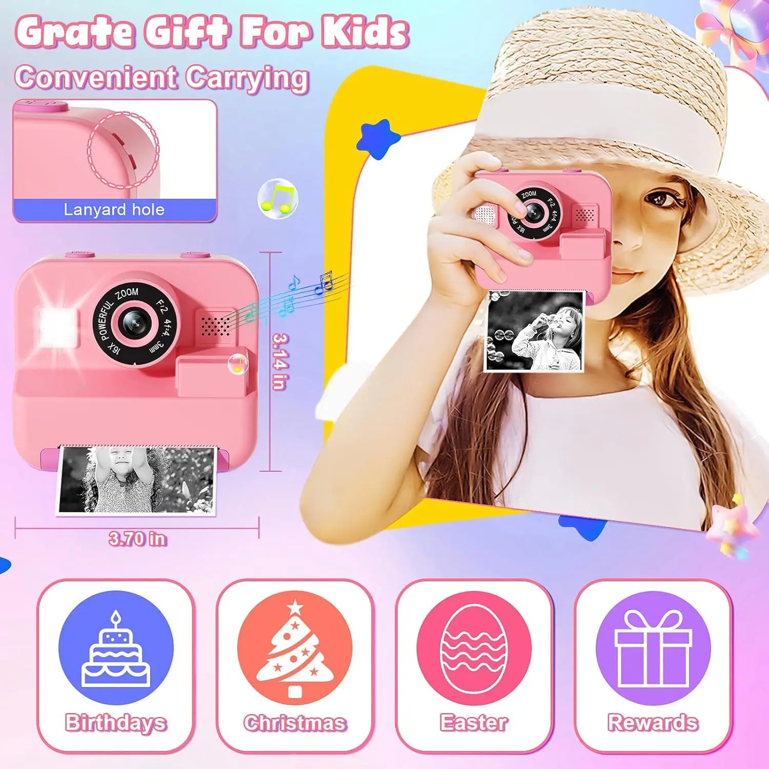 newInstant Print Camera With 3 - Photography Close Up 리뷰 및 가격