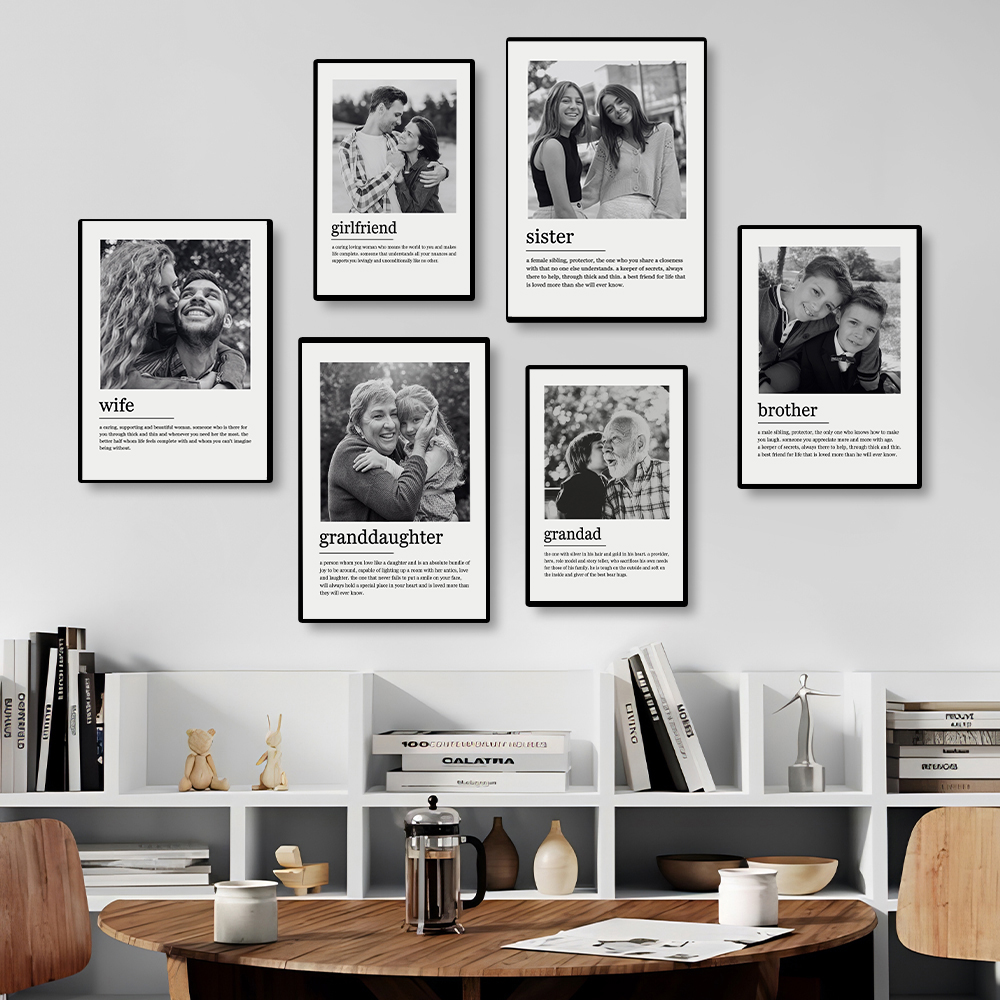 Custom Family Photo Canvas Pai - Photography Object 리뷰 및 가격