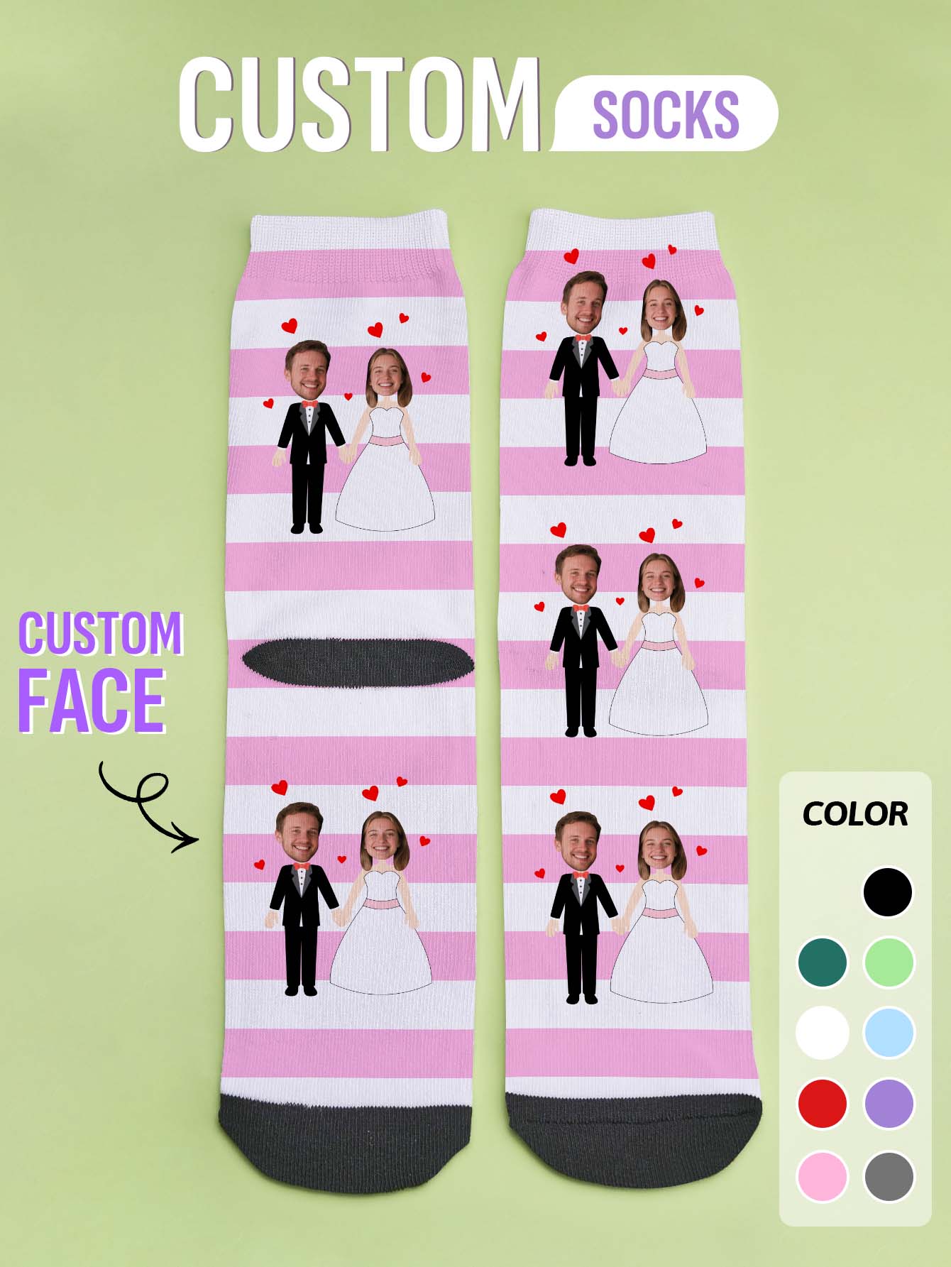 Custom Photo Socks Personalize - Photography Object 리뷰 및 가격