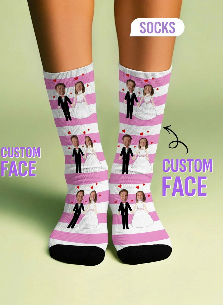 Custom Photo Socks Personalize - Photography Object 리뷰 및 가격