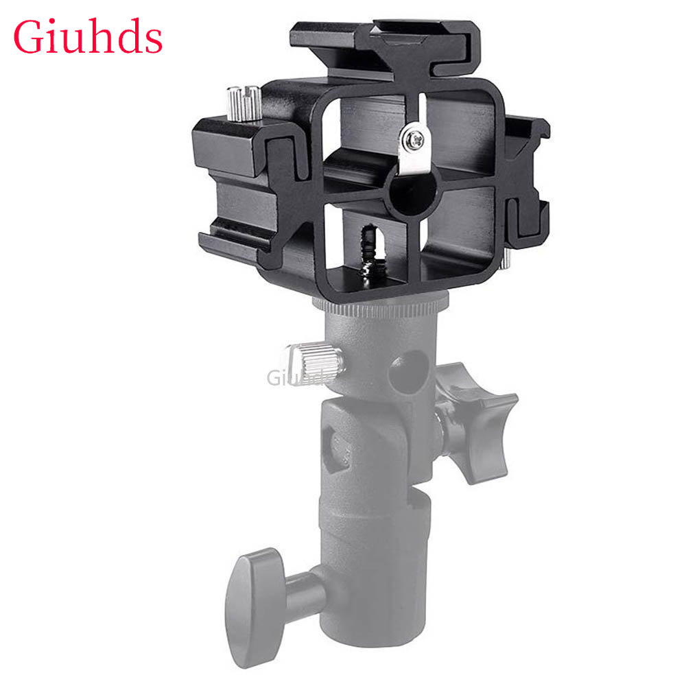 3 Triple Cold Shoe Mount Flash - Photography Umbrella Light 리뷰 및 가격