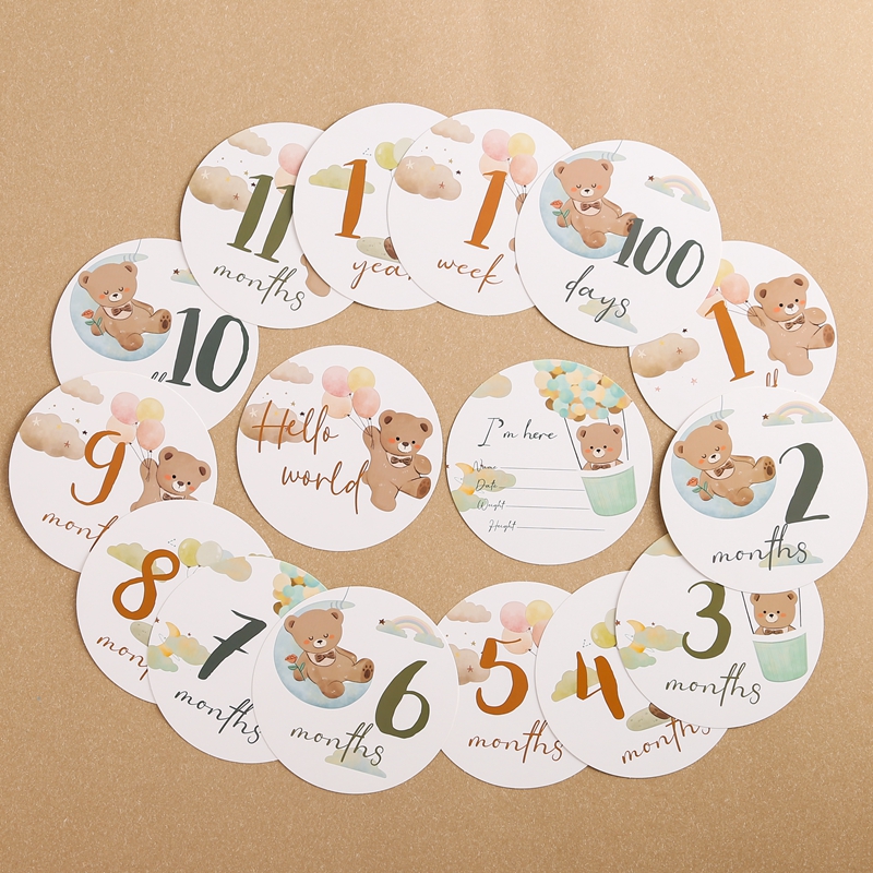16pc Paper Milestone Newborn P - Photography Paper 리뷰 및 가격