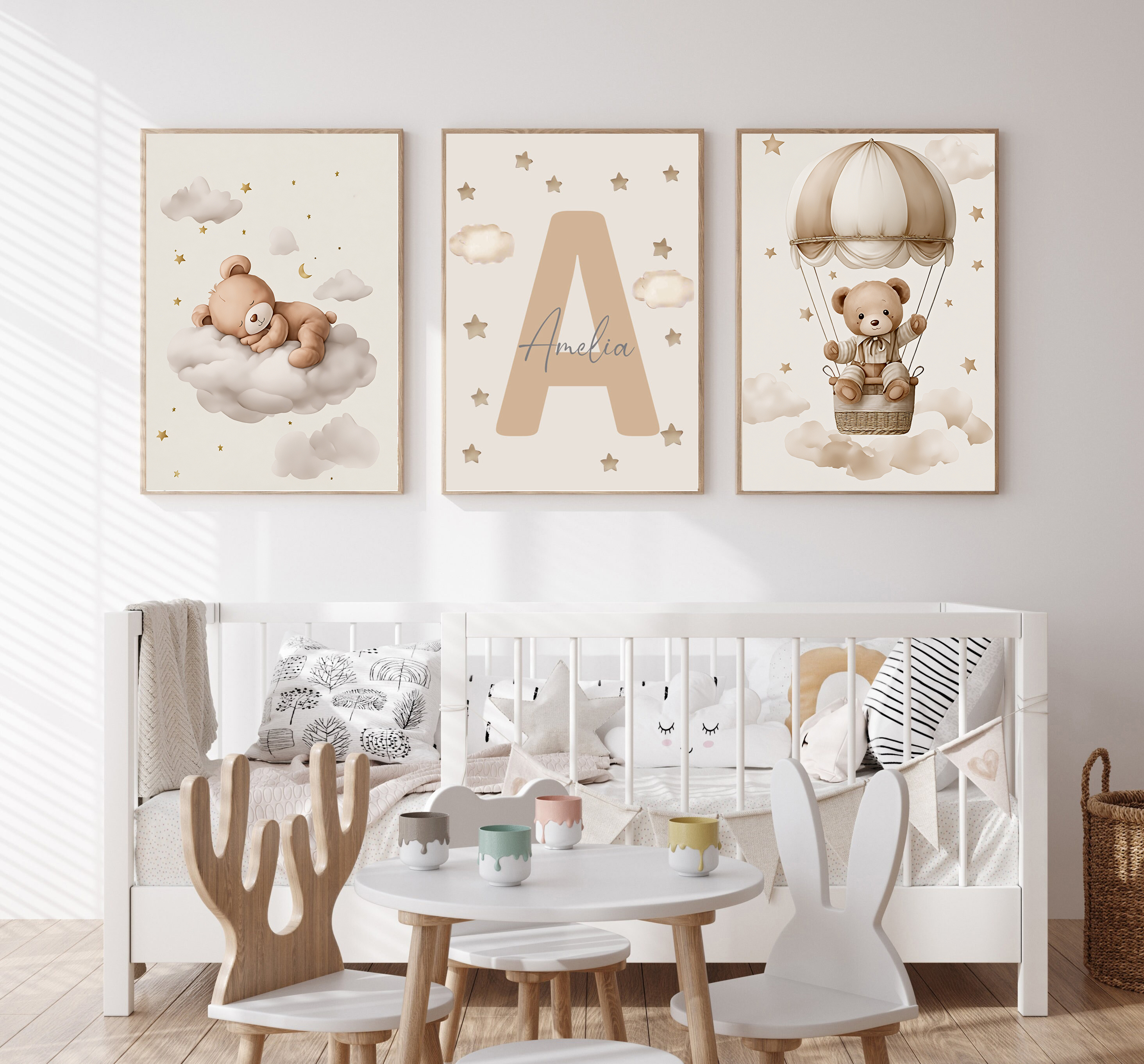 3pcs/set Bohemian Teddy Bear A - Photography Object 리뷰 및 가격