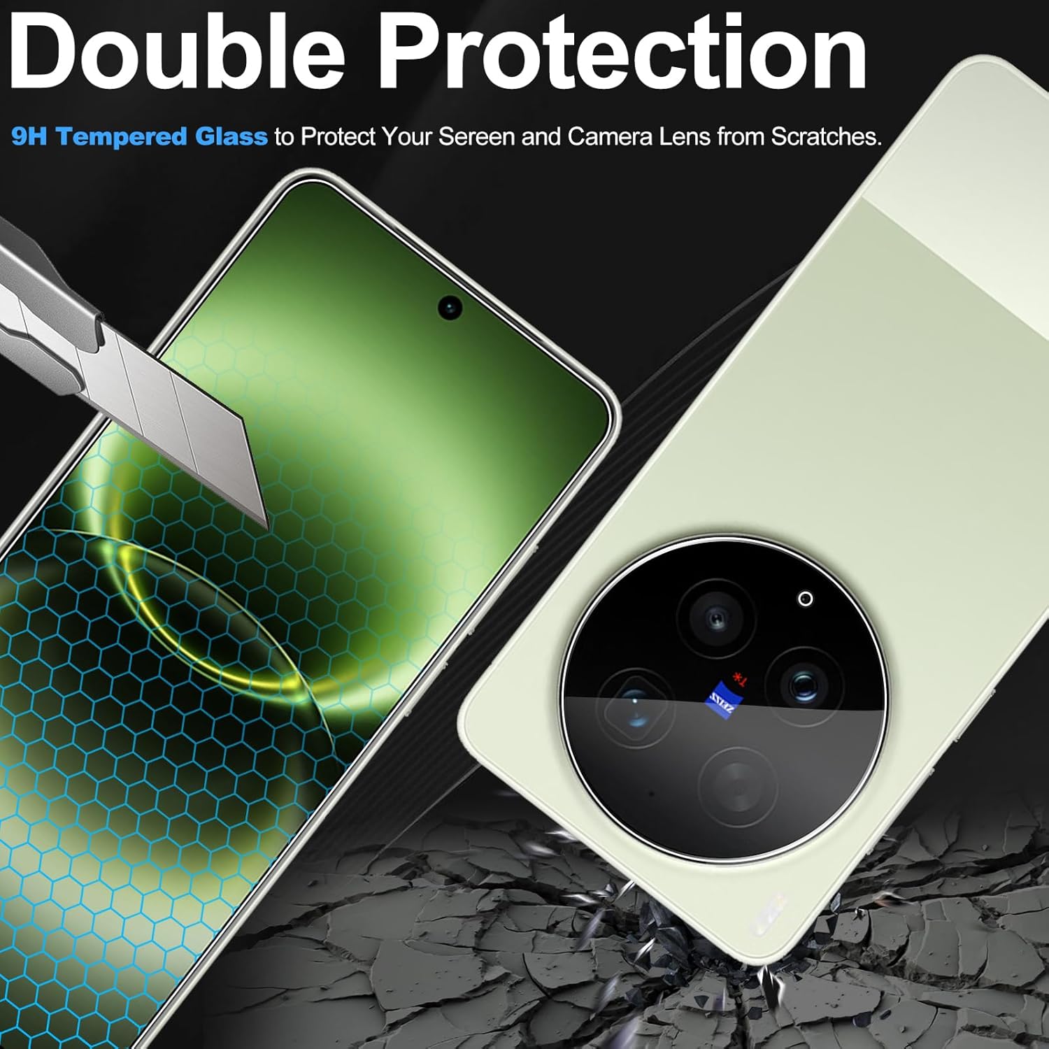 2.5D 9H Tempered Glass Screen  - Photography Vivo X300 Pro 리뷰 및 가격