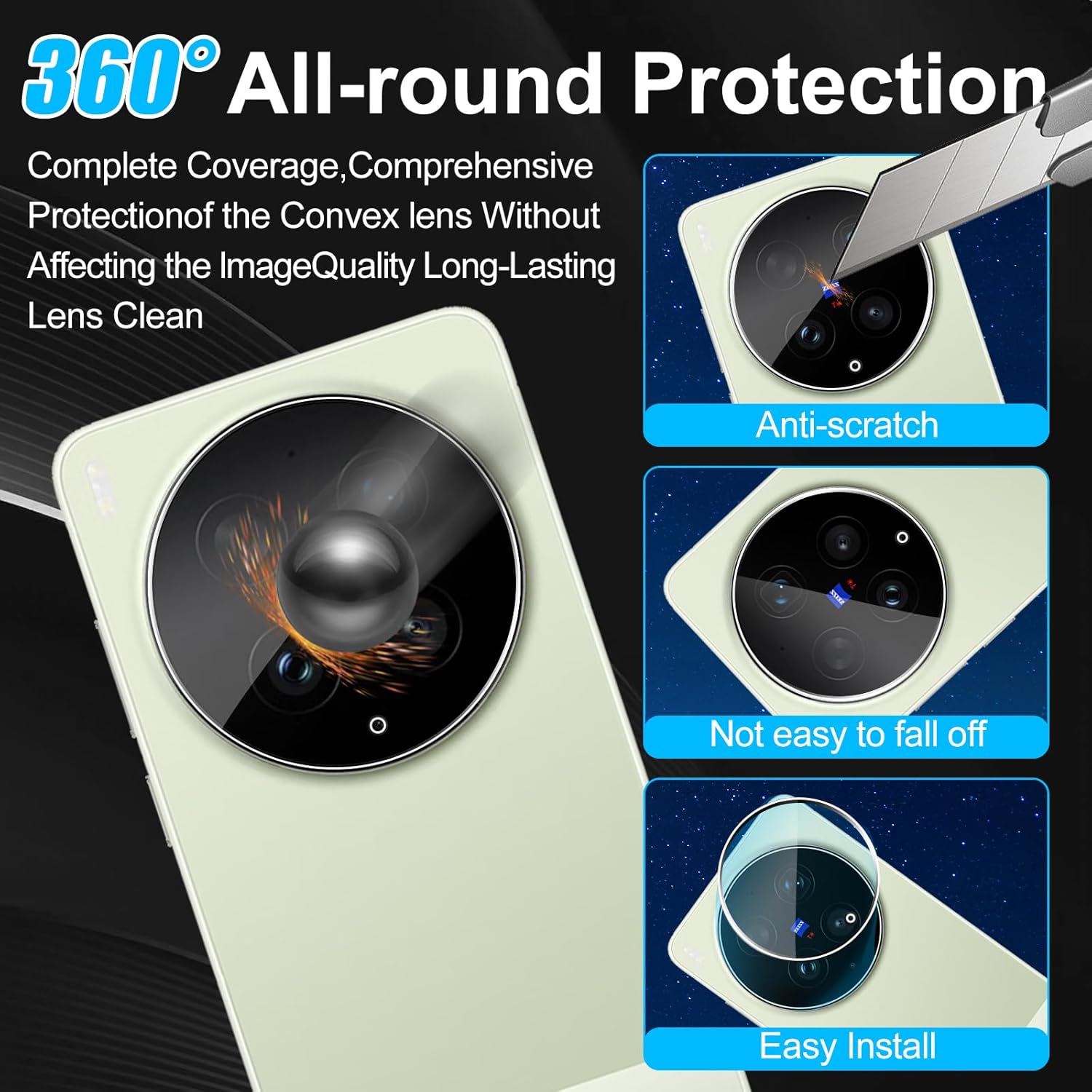 2.5D 9H Tempered Glass Screen  - Photography Vivo X300 Pro 리뷰 및 가격